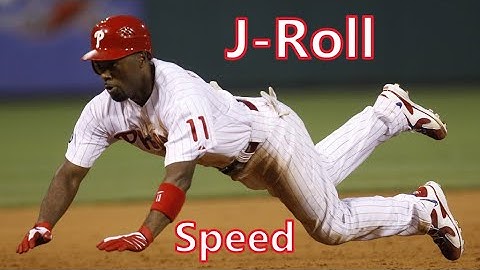 Jimmy Rollins | Showing off his Speed