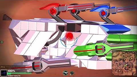 Robocraft Damage Sink/Armor test