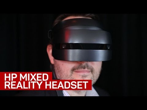 Eyes-on with HP's mixed-reality headset