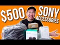 BUYING $500 of SONY CAMERA ACCESSORIES FROM AMAZON | Ugly but Functional!