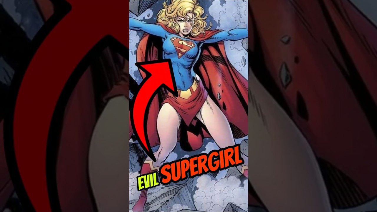 What If Supergirl Turned Evil? 😈 | Dark Supergirl Explained 