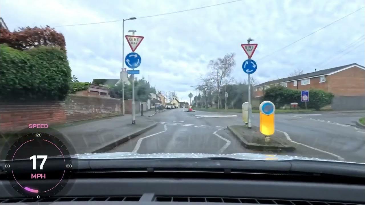 Beginner Driving Lesson Series (Automatic car) lesson6 Part One (Hemel