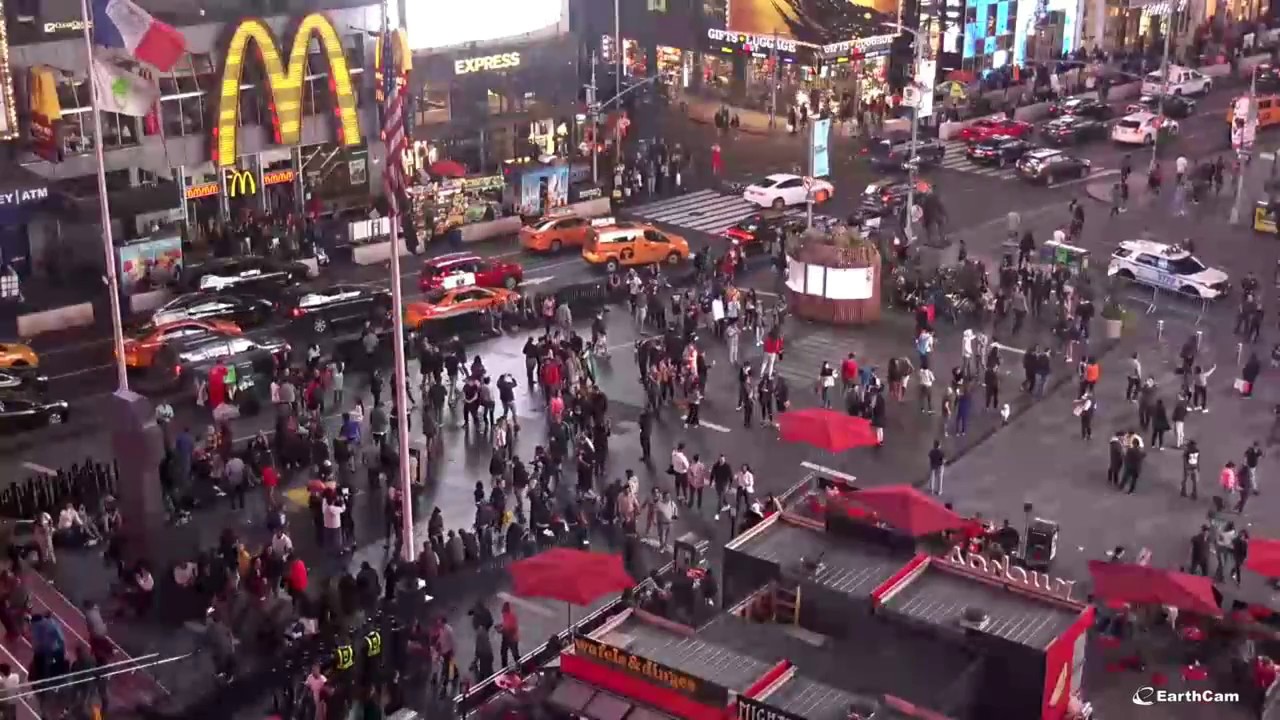 New York City Time Square Live Camera YouTube