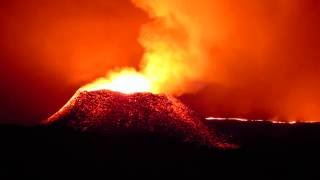 Eruption Volcanique au Piton de la Fournaise - Vidéo 15 sur 15