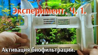 Активируем биофильтрацию грунта. Собственная разработка.