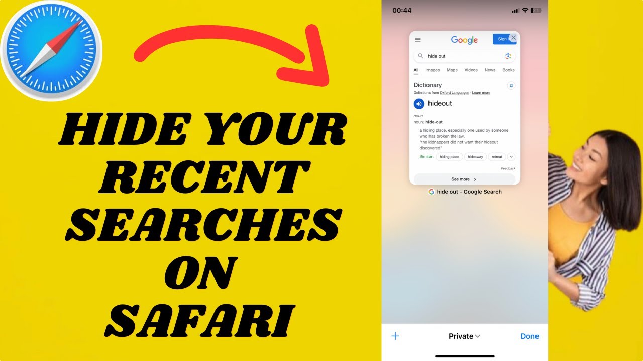 Hide Recent Searches On Safari | Simple tutorial - YouTube