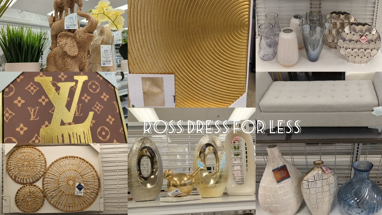 ROSS Home Decor Furniture Wall Decor Housewares YouTube