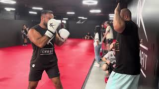 ZAID KHAN & TAM KHAN BOXING AT TKMMAFIT #boxing #gym #dubai