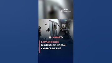 Letse politie ontmantelt Europees cybercriminele netwerk #worldnews #news