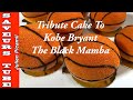 Tribute Cake to Kobe Bryant R.I.P. "The Black Mamba "with The French Baker Chef Julien "Kobe Cake"