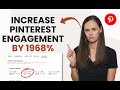 I increased my pinterest engagement by 1968 with this one tactic