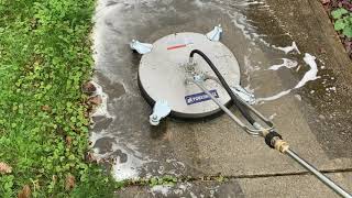 Clean Those Sidewalks & Decks Fast  Powerhorse 16 inch Pressure Washer Surface Cleaner