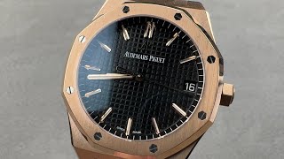 Audemars Piguet Royal Oak Automatic 41 (15500OR.OO.D002CR.01) AP Watch Review