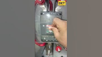 ABB MCCB TESTING, OPRATION, WORKING, TEST TRIP #bch #lnt #abb #cns #earthfault #overcurrent #siemens