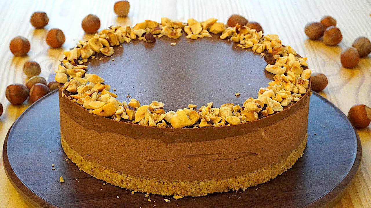 Муссовый торт Джандуйя со свежим и обволакивающим вкусом, быстрый и простой рецепт!