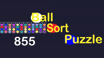 Ball Sort Puzzle Level 855