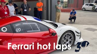 Ferrari hot laps - SISGEO's 30 years anniversary