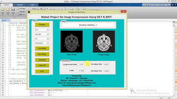 Image Compression using DCT & DWT Matlab Project IEEEproject FinalYearProject EngineeringProject