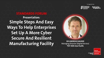 ITAP 2021 SF: Easy Ways to Help Enterprises Set Up a More Cyber Secure Manufacturing Facility