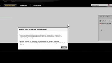 Administration - Workflows (intermédiaire) - tutoriel Open Bee Portal