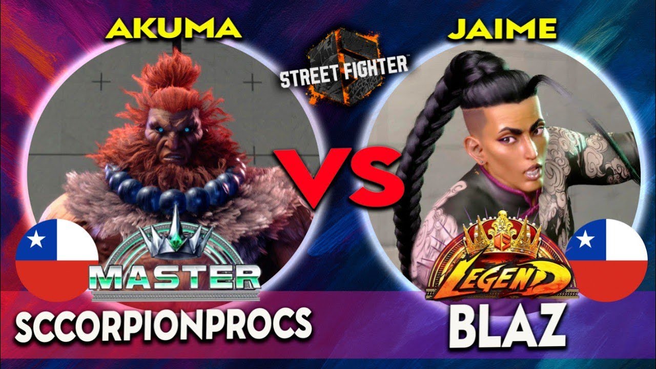 SF6 ▰ SCORPIONPROCS U. MASTERS AKUMA VS BLAZ LEGEND JAMIE ▰ High Level Gameplay Street Fighter 6