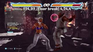 Tekken 7 Josie Combo guide - Wall confirms