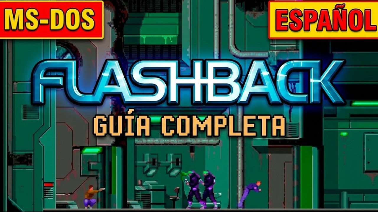 Flashback (1993) | GUÍA COMPLETA en Español | Longplay (PC DOS) - YouTube