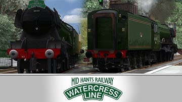 Train Simulator 2020 - My First Reskin - Flying Scotsman at the Mid Hants Railway (Live Stream)