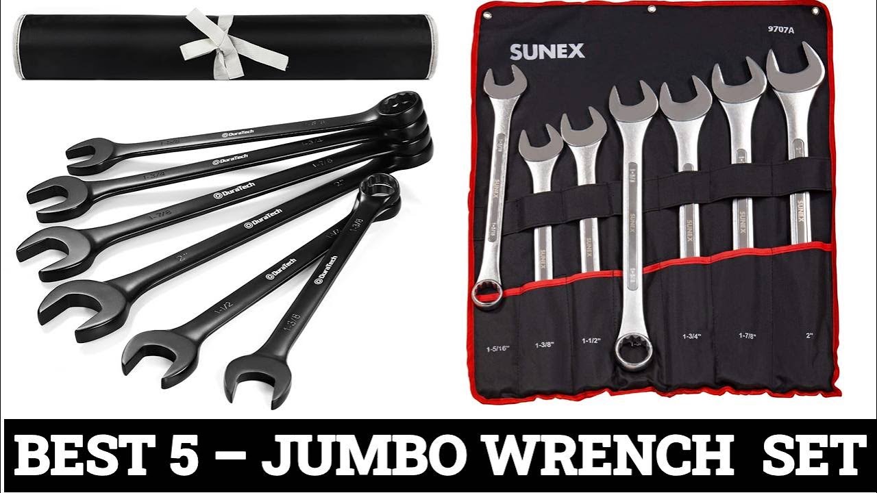 Top 5 Best Jumbo  Wrench Set 2025