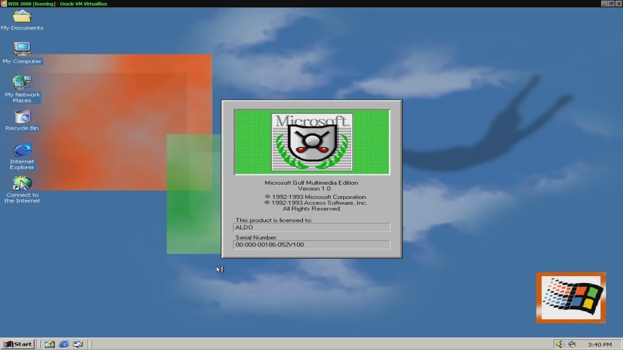 video Microsoft Golf 1.0 (Multi-Media Edition)