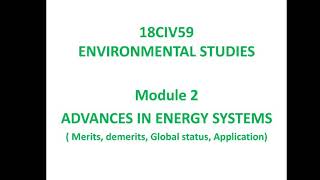 18CIV59 Mod 2 Video 1/2 Env Studies