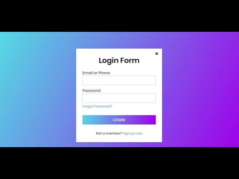 How to Connect HTML Form with MySQL Database using PHP (Bangla). - YouTube