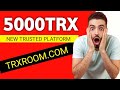 THE MOST PROFITABLE WAY TO EARN TRX IN 2022! TRX WEBSITE...