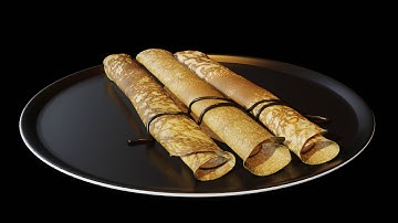Pancake animation - Blender 2.82