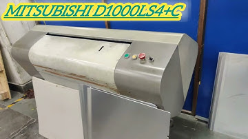 MITSUBISHI D1000LS-4 FOUR COLOUR OFFSET PRINTING MACHINE