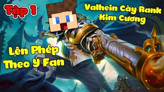 [LIEN QUAN] JAYGRAY TRIES TO HOLD VALHEIN TO GROW DIAMOND RANK*DOES THE CHALLENGE TO GET VALHEIN ... screenshot 2