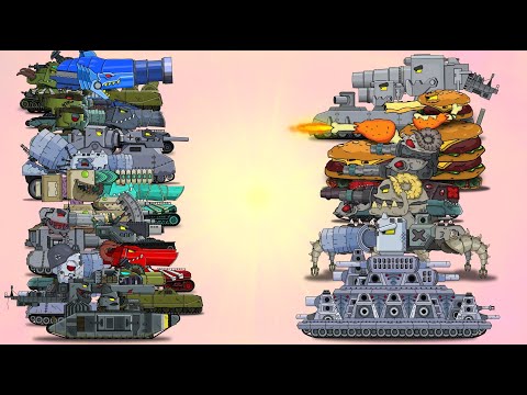Видео: Все Серии Танки Против БОССОВ - Мультики про танки