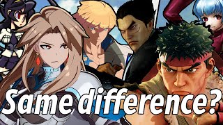 The paradox of the fighting game genre