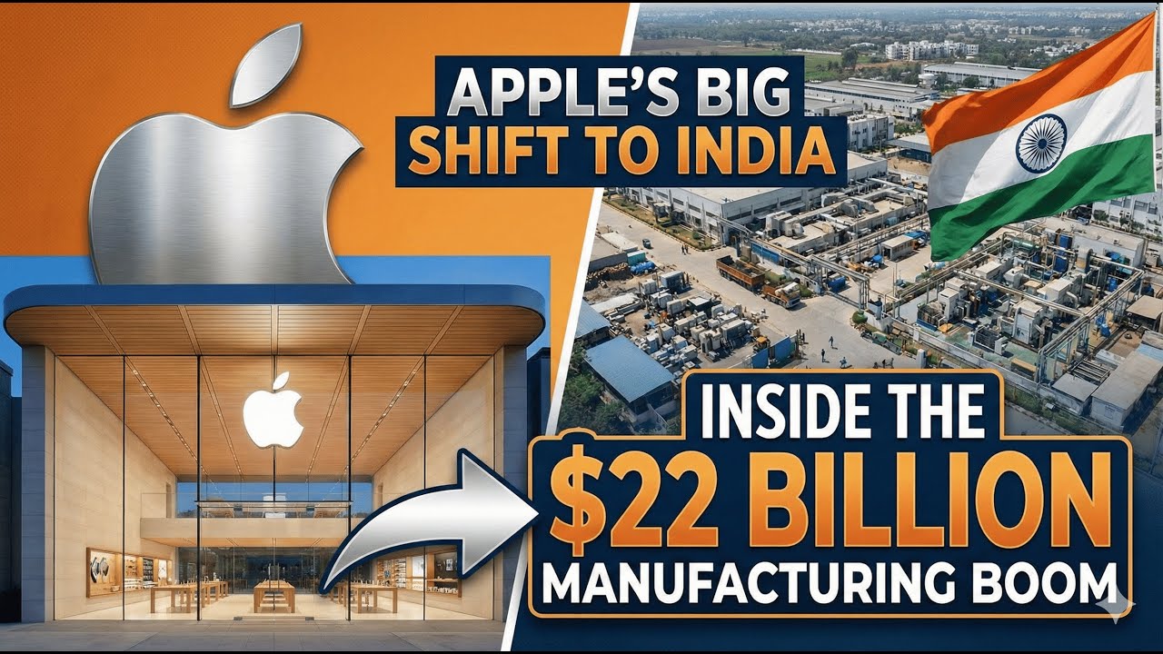 Apple’s Big Shift to India: Inside the $22 Billion Manufacturing Boom