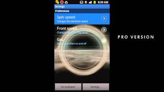 Gargantua Black Hole Live Wallpaper screenshot 3