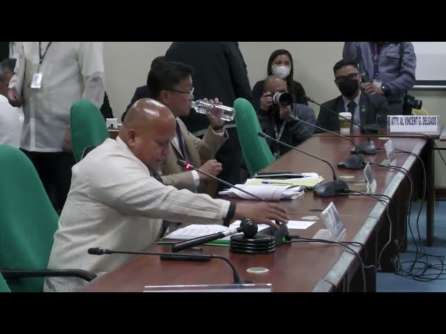 LIVE: Senate resumes probe into alleged 'PDEA leaks' | May 13 class=