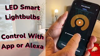 OHMAX Nite Bird LED Smart Light Bulbs, Works with APP and Alexa! Set A Timer! Link below #OHMAXLED screenshot 5