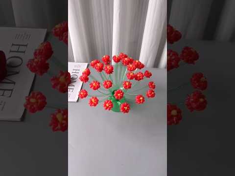 Поделка 'Букет цветов' #цветы #поделка #поделки #shorts #цветысвоимируками #diy #diyshorts #art