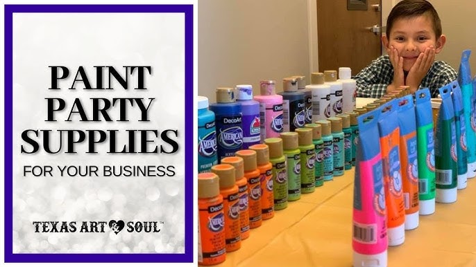 What You Should CHARGE for a Paint Party? 
