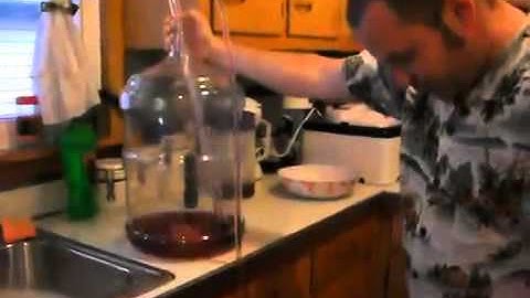 Making Fruit Concentrate Wine - Part 6364