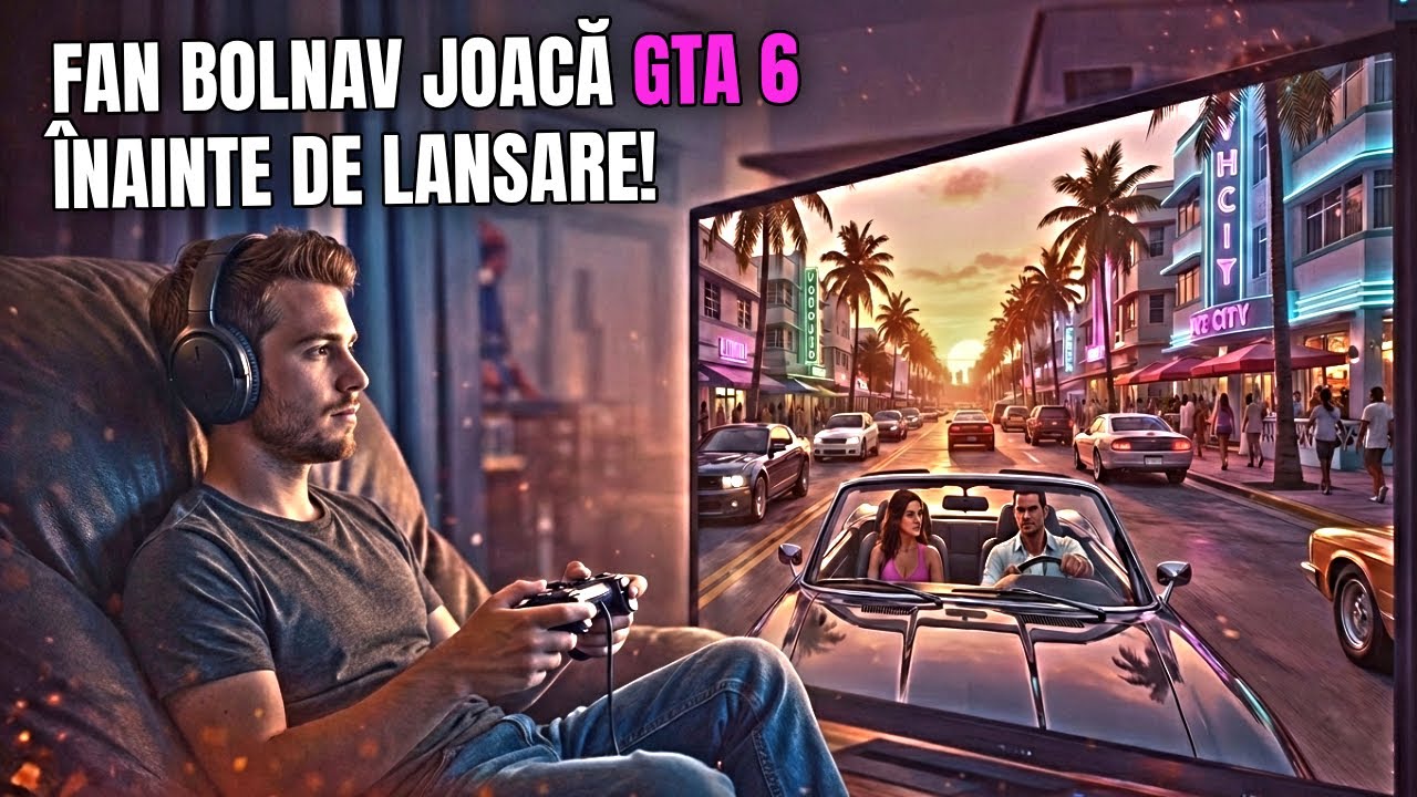 Rockstar Games l-a invitat să joace GTA 6!