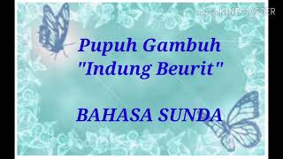 Bahasa Sunda Pupuh Gambuh