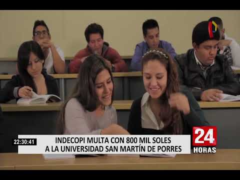 Indecopi multó a la USMP por restringir derechos de sus alumnos