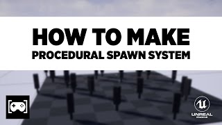 HOW TO MAKE A PROCEDURAL SPAWN ON GROUND SYSTEM | UE4