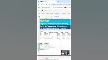 xlookup Excel function